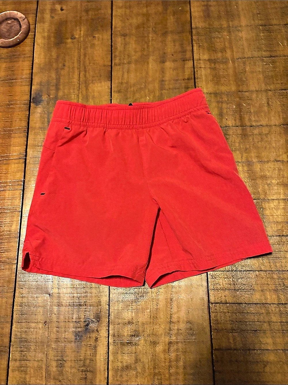 Old Navy Above Knee StretchTech Performance Shorts for Boys Red Boys Small